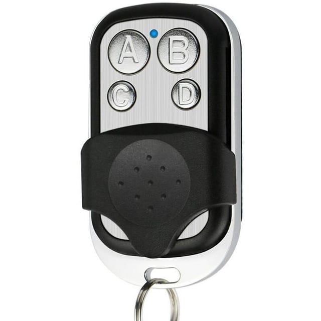 Fliti Universal-fernbedienung 433,92 Mhz Für Automatische Tore – 4 Kanäle, Eingebaute 12-v-batterie, Automatische Lernprogrammierung