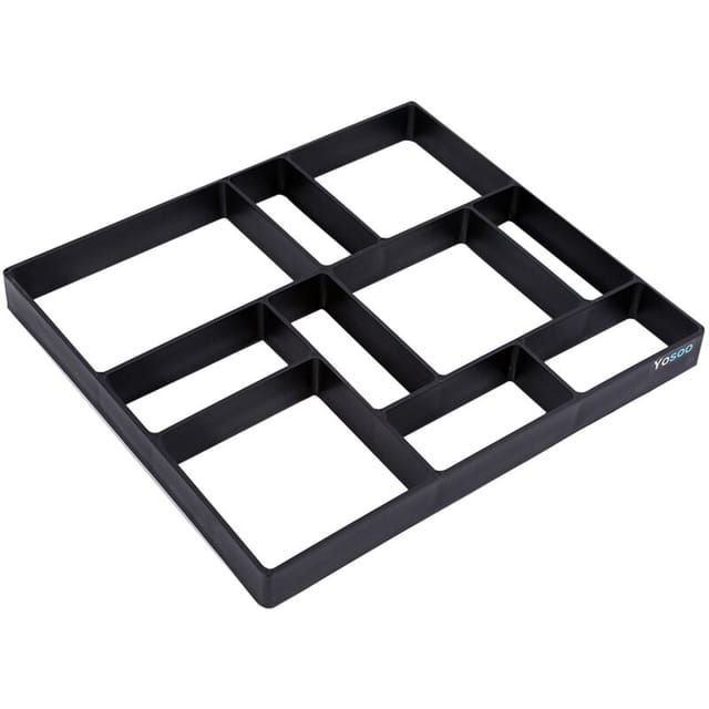 Fliti Betonpflasterform Für Den Garten – Diy – Ideal Für Gartenwege – Aus Robustem Kunststoff – 4er-set