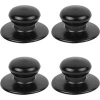 Fliti Set Mit 4 Universellen Ersatzknöpfen Für Glasdeckel Von Töpfen, Kesseln Und Pfannen – Robuster Kunststoff