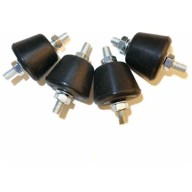 Flitisilent M8 Konische Antivibrationshalterung – 4er-pack Für Reversible Klimaanlagen-wandhalterungen, Hochfestes Gummi