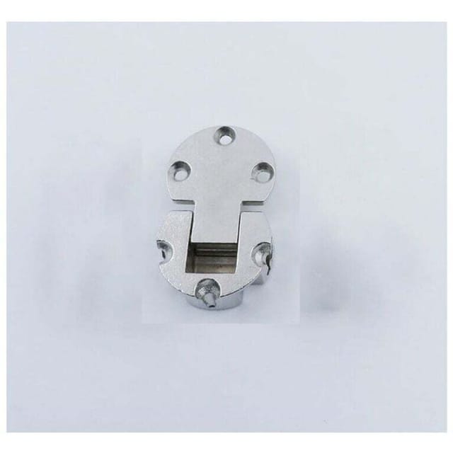 Fliti Dekoratives Klappscharnier Für Möbel – 30 Mm Einbaudurchmesser – 4er-set Aus Verchromtem Stahl