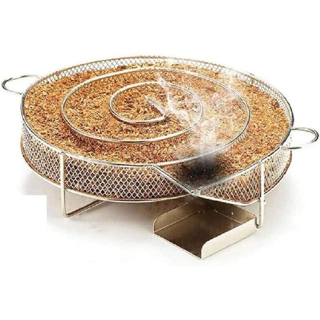 Fliti Kaltrauchgenerator Aus Edelstahl – 21 Cm Pelletbox Zum Langsamen Räuchern Von Fleisch, Fisch Und Käse