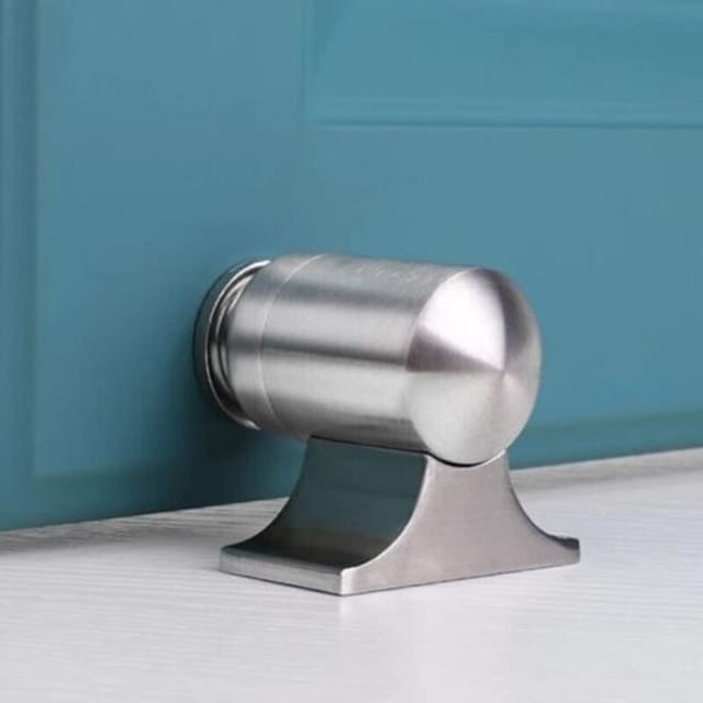Fliti Magnetischer Türstopper Aus Edelstahl 304 – Mini, Unauffällig Und Leistungsstark Für Möbel- Und Innentüren