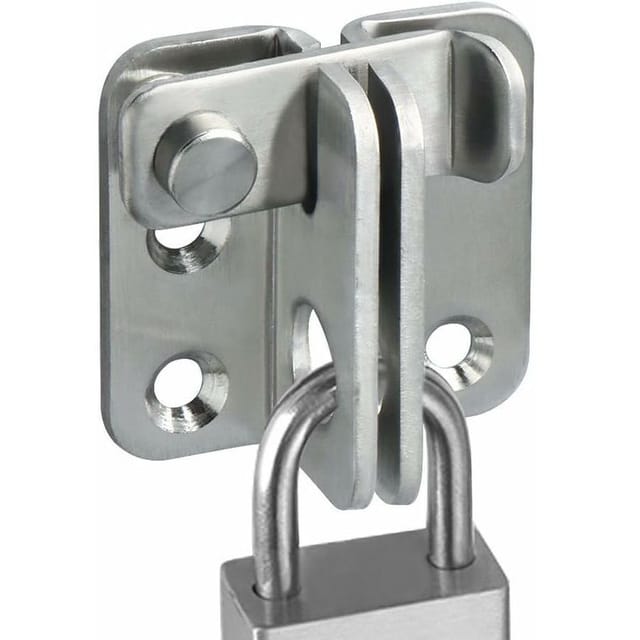 Fliti Ems3001-b Schiebeschloss Aus Gebürstetem Edelstahl 55x45mm Für Türen Und Fenster