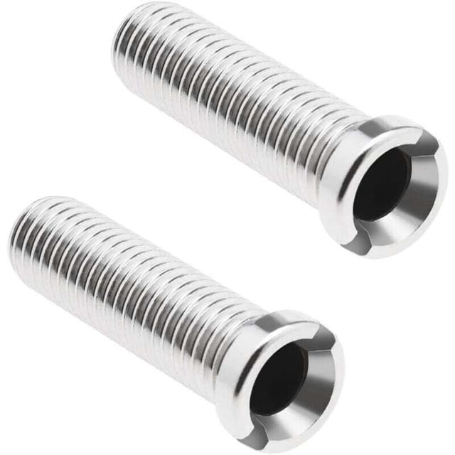 Fliti 304 Edelstahl-gewindeschrauben M12 × 45 Mm – 2er-pack Für Die Befestigung Von Küchenspülen – Korrosionsbeständig