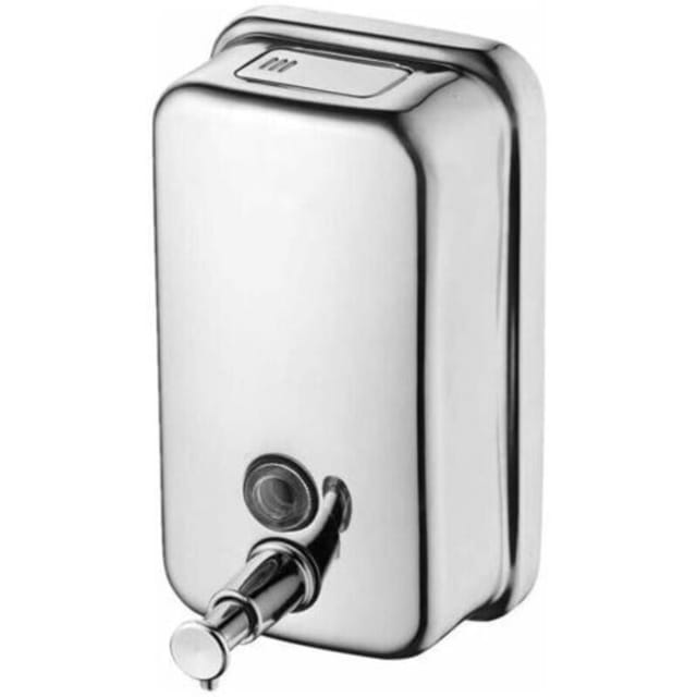 Fliti Manueller Wandseifenspender Aus Edelstahl – 500 Ml – Für Bad, Küche, Hotel Und Restaurant