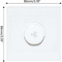 Fliti Deckenventilator-drehzahlregler 220 V – Stufenlos Einstellbar, Geringer Stromverbrauch, Kompatibel Mit 15 Bis 300 W