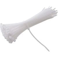 Fliti Nylon-kabelbinder 6/6 – 200 Mm × 3,6 Mm, 18 Kg Bruchfestigkeit, Packung Mit 100 Stück, Für Extreme Einsatzbedingungen (−25 °c Bis +80 °c)