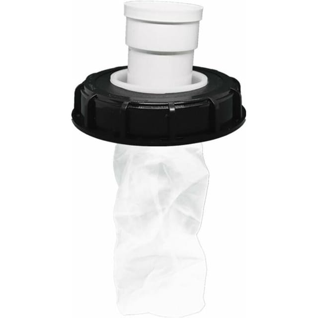 Fliti Ibc-tankdeckelfilter – Waschbarer Nylon-regenwasserfilter Mit Deckel – Durchmesser 165 Mm, Höhe 245 Mm