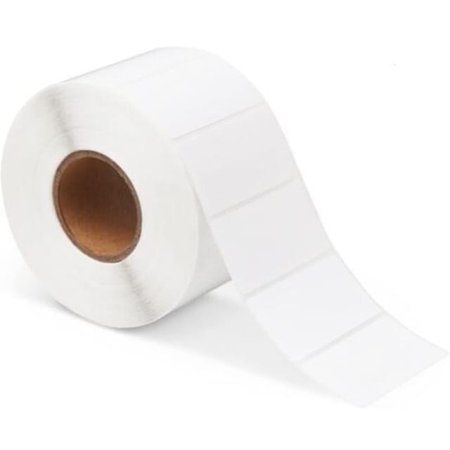 Fliti Weiße Selbstklebeetiketten 60 × 30 Mm – Packung Mit 1000 Stück, Verstärkte Haftung, Ideal Für Adressen Und Preise