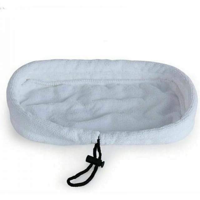 Fliti Universal-mikrofasertücher Für Dampfreiniger – 5-teiliges Set, 27 X 16 Cm, Weiß