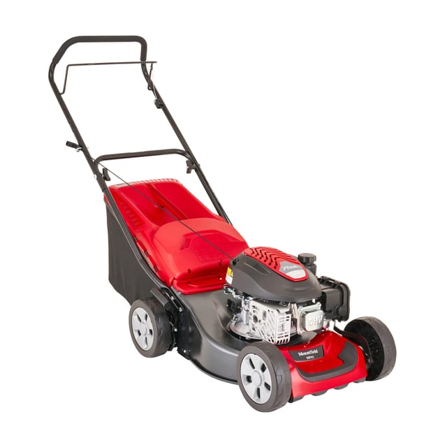 Mountfield Rasenmäher Hp42, 123 Cm³, 41 Cm – Mulchfunktion, 60 L Fangkorb – Rasenflächen Bis 300 M²
