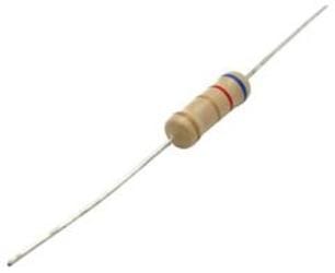 Widerstand Kohle 2r7 1/2w 5% Größe 2,3x6mm 2,7 Ohm 1/2w
