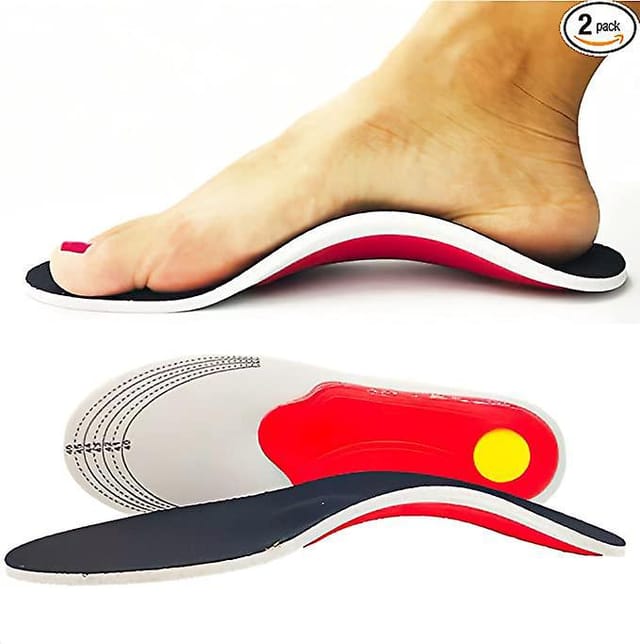 Einlegesohle Zur Linderung Von Plantarfasziitis Und Unterstützung Des Fußgewölbes (größe L Eu 35-40), Geeignet Für Männer Und Frauen Mit Plattfüßen.