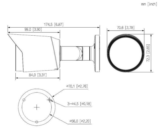 Dahua Technology Hac-hfw1200t-0280b-s6 Sicherheitskamera 2mp