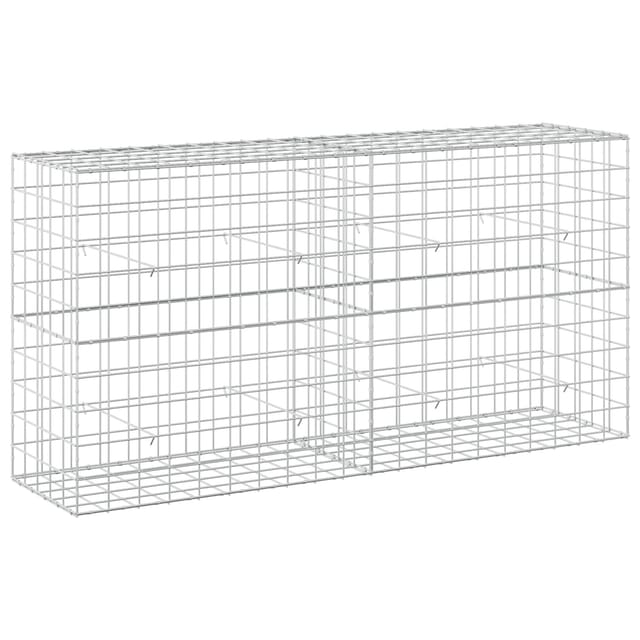 Vidaxl Gabion With 3.5 Mm Wire And 10x10 Cm Mesh 200x50x100 Cm