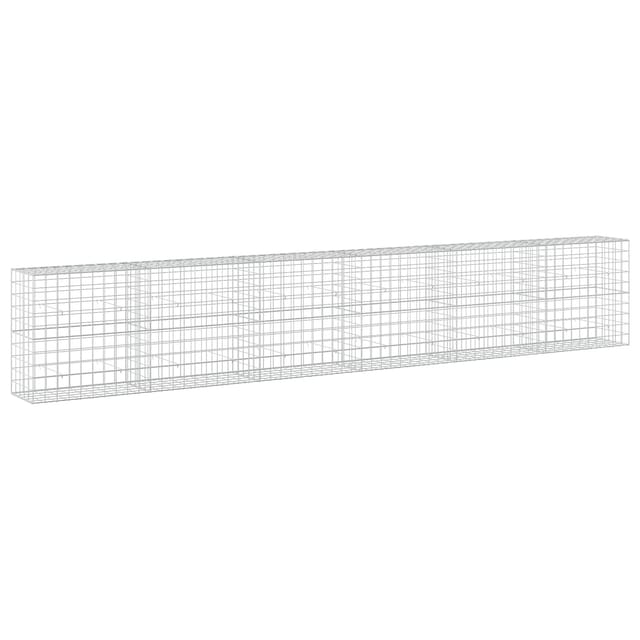 Vidaxl Gabion With 3.5 Mm Wire And 10x10 Cm Mesh 600x50x100 Cm
