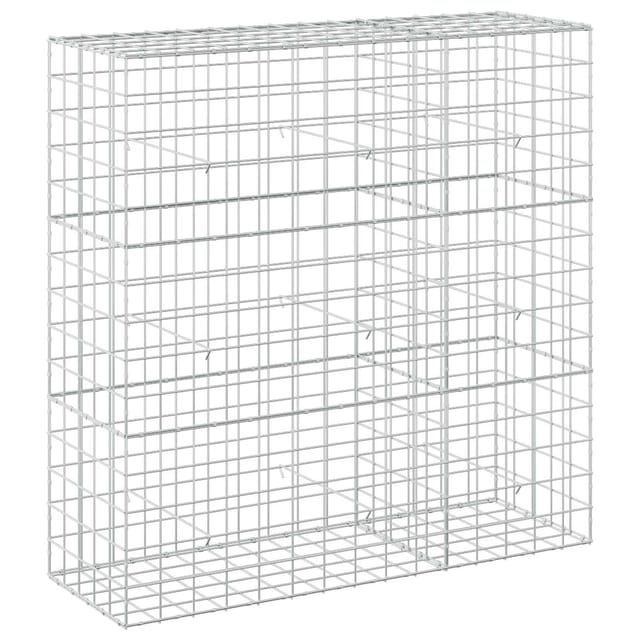 Vidaxl Gabion With 3.5 Mm Wire And 10x10 Cm Mesh 150x50x150 Cm