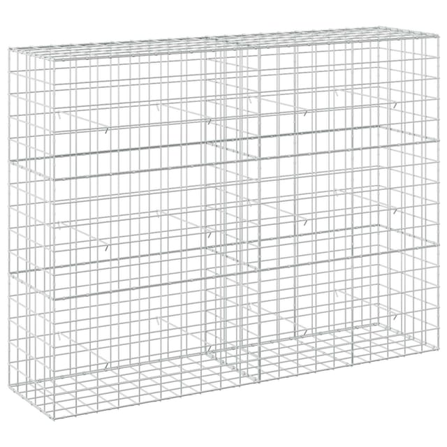 Vidaxl Gabion With 3.5 Mm Wire And 10x10 Cm Mesh 200x50x150 Cm