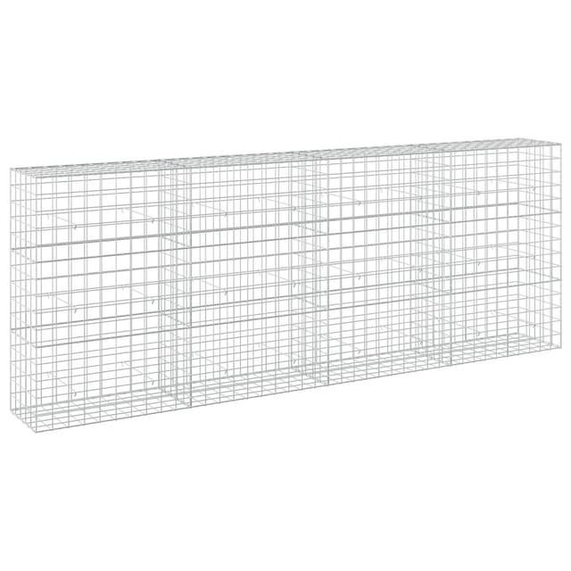 Vidaxl Gabion With 3.5 Mm Wire And 10x10 Cm Mesh 400x50x150 Cm