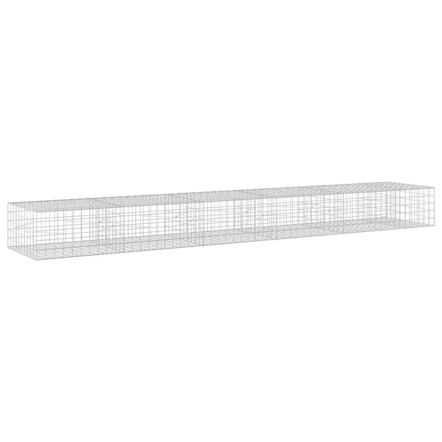 Vidaxl Gabion With 3.5 Mm Wire And 10x10 Cm Mesh 550x100x50 Cm