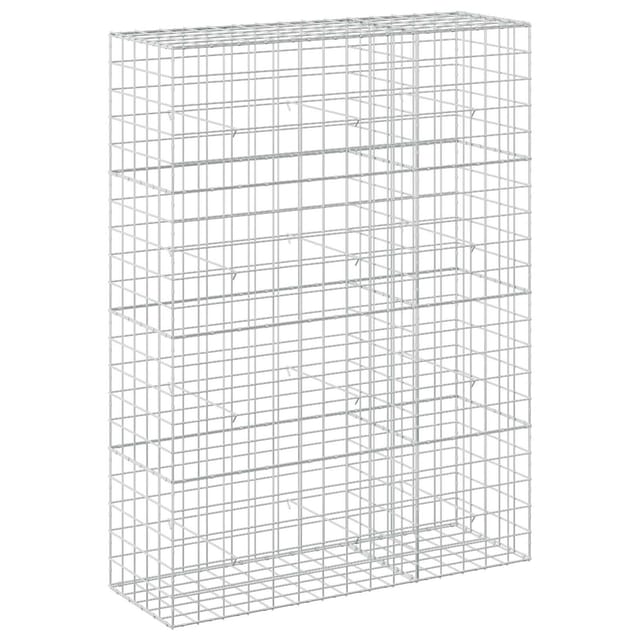 Gabione Mit 3,5 Mm Draht Und 10x10 Cm Maschen 150x50x200 Cm Vidaxl