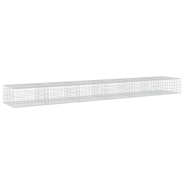 Gabione Mit 3,5 Mm Draht Und 10x10 Cm Maschen 600x100x50 Cm Vidaxl