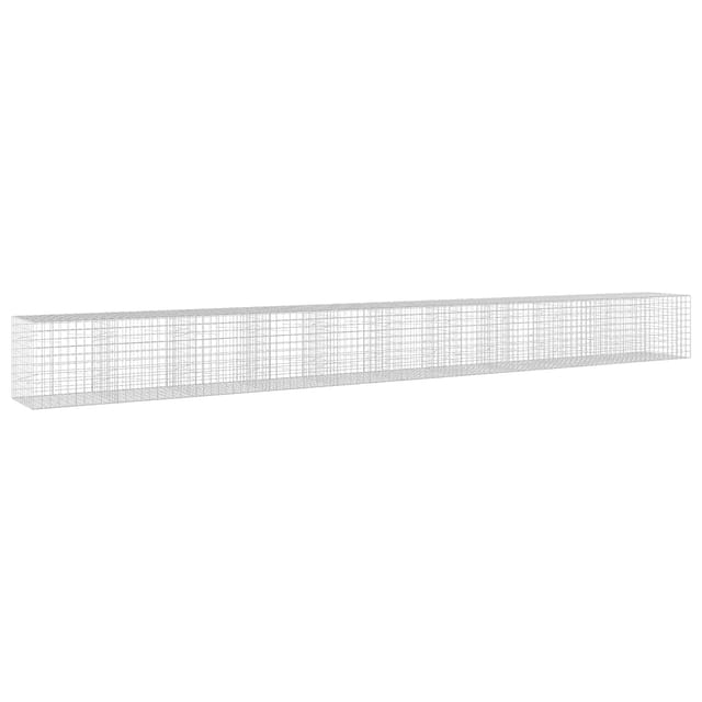 Gabione Mit 5 Mm Draht Und 10x10 Cm Maschen 1050x100x100 Cm Vidaxl