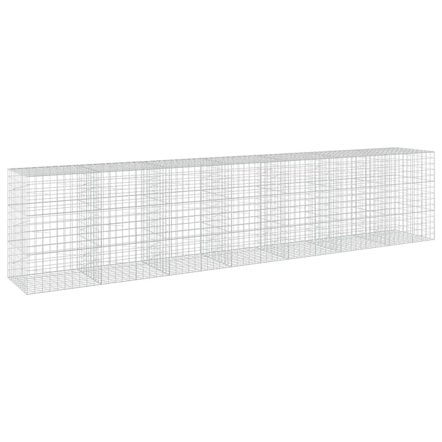 Gabione Mit 5 Mm Draht Und 10x10 Cm Maschen 700x100x150 Cm Vidaxl