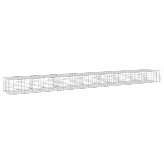 Gabione Mit 5 Mm Draht Und 10x10 Cm Maschen 700x100x50 Cm Vidaxl