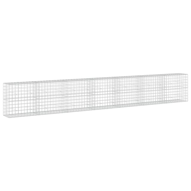 Gabione Mit 5 Mm Draht Und 10x10 Cm Maschen 700x50x100 Cm Vidaxl
