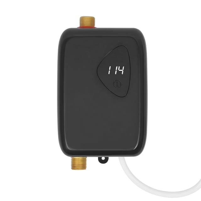 Elektrischer Durchlauferhitzer 220 V, 3800 W, Mit Led-temperaturanzeige, Zum Unterbauen, Wasserdicht Ipx4, Geeignet Für Küche Und Badezimmer