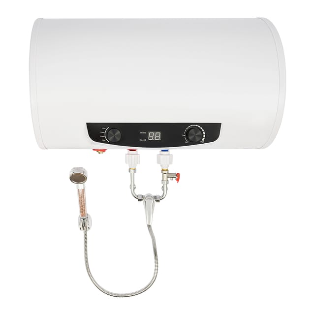 Elektro-boiler 220 V, 2000 W, Wandinstallation, Elektrischer Boiler Mit 70-l-tank, Mit Digitaler Led-anzeige Und G1/2-anschluss (35 Bis 75 °c)