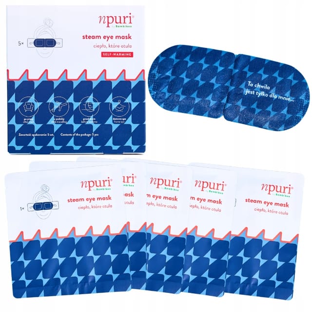 Npuri By Bambiboo Selbsterwärmende Augenmaske 5 Stück.