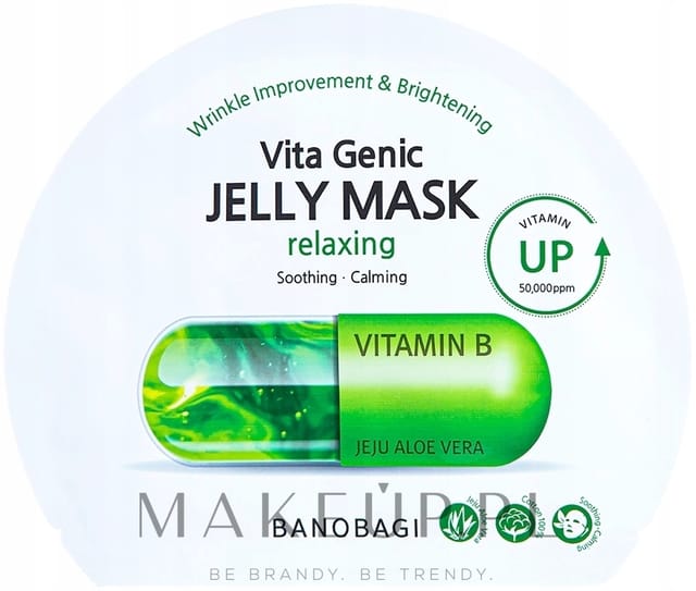 Banobagi Vitamin Glättende Und Beruhigende Tuchmaske