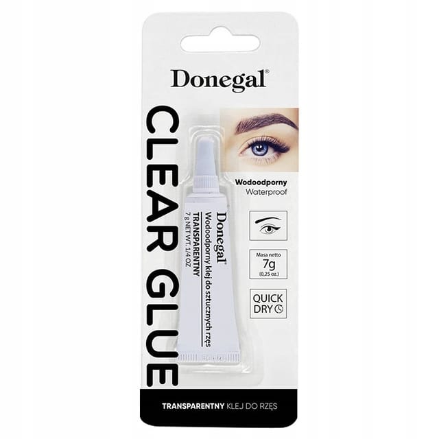 Donegal Wimpernkleber, Klarer Kleber 1 Stück.