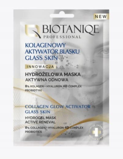 Biotaniqe Hydrogel-kollagen-tuchmaske Radiance Activator