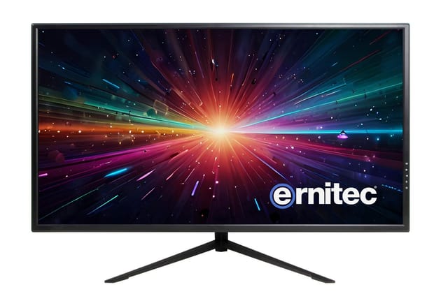 Ernitec 32"-überwachungsmonitor, 4k, 3x Hdmi 2.0, 1x Displayport, 24/7, 0070-24232