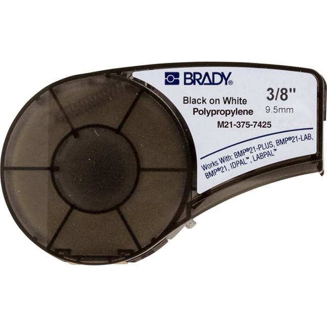 Brady-etiketten 9,53 Mm X 6,4 M M21-375-7425