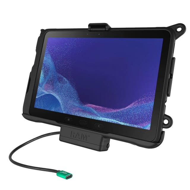Ram Mounts Usb-c Dockingstation Für Samsung Tab Active4 Pro/active Pro, Ram-hol-sam52cpu
