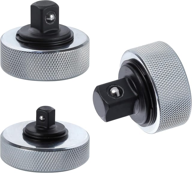 Set Aus 3 Umkehrbaren Ratschenschlüsseln Für 6,35 Mm, 9,5 Mm Und 1,27 Cm Große Rändelgriffe, Mini-handratsche Mit Rändelgriff, Mechanisches Werkzeug Für Beengte Platzverhältnisse