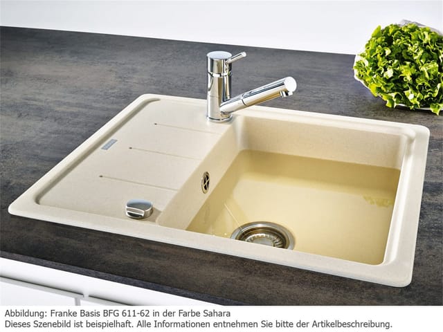 Franke Bfg 611-62 Küchenspüle Onyx 75 Cm