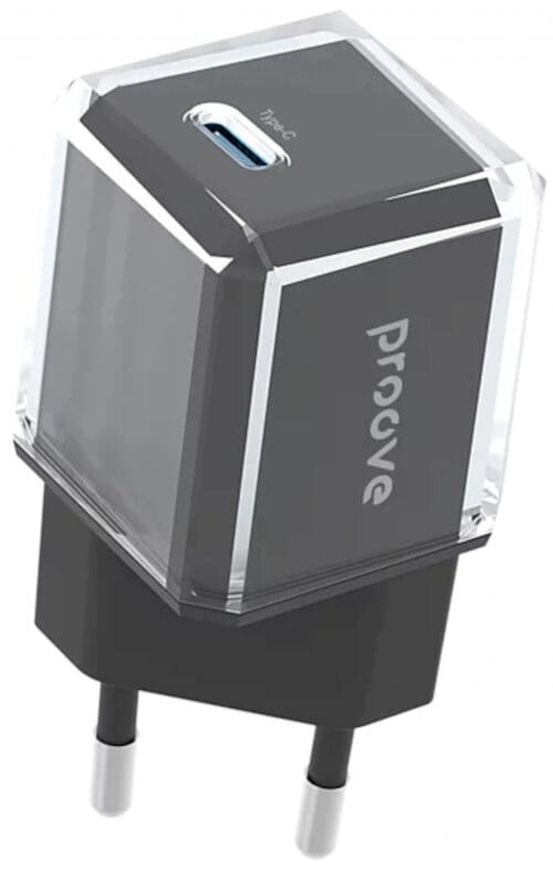 Proove Pure Gan 30w Wandladegerät Schwarz 1 Stück.