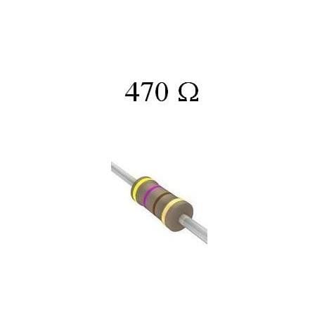 470r 1/4w Metall-oxid-widerstand 470 Ohm 1/4w 5% 470r 1/4w 5% 470r 1/4w
