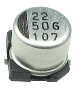 Elektrolytkondensator Smd 2,2uf 50vdc Größe 4x5,3mm