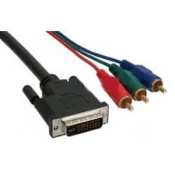 Dvi 24+5 Stecker Auf 3 Rca Stecker Rgb Kabel