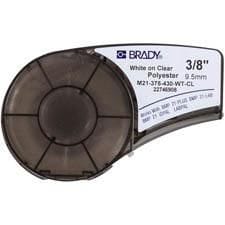 Brady Etiketten 6,4 M X 9,53 Mm M21-375-430-wt-cl