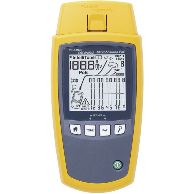 Kabelmessgerät 5018508 Fluke Networks Ms-poe Audio/video, Netzwerk, Telekommunikation