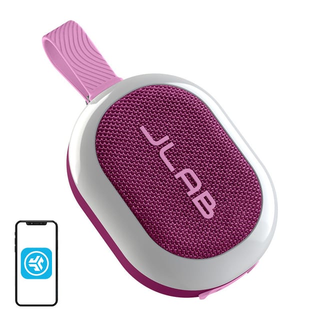 Jlab Pop Party Tragbarer Kabelloser Bluetooth-lautsprecher (pink)