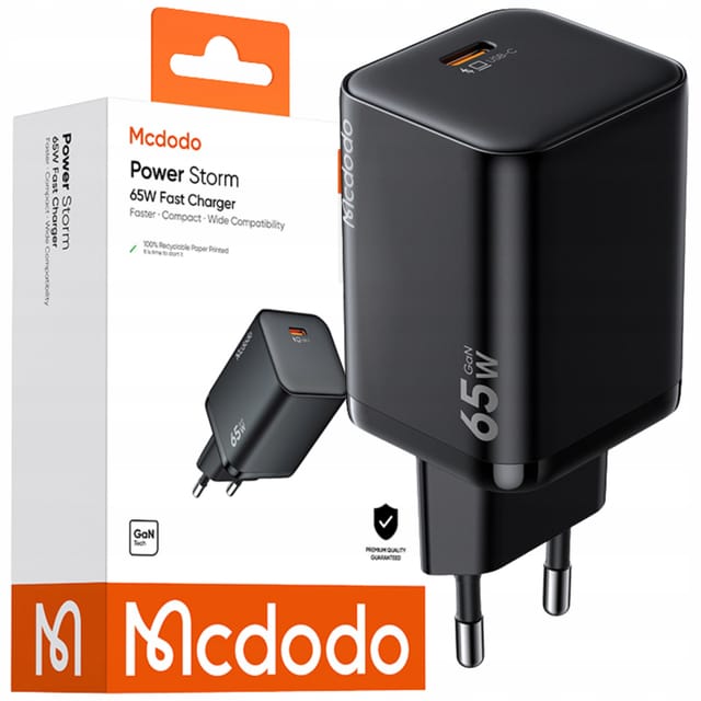 Mcdodo Schnell-wandladegerät Netzteil Würfel Usb-c 65w Gan